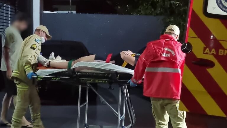 Pessoa fica ferida em academia e Corpo de Bombeiros é mobilizado