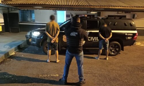 Polícia Civil prende em flagrante dupla suspeita de furto qualificado em Agrocafeeira