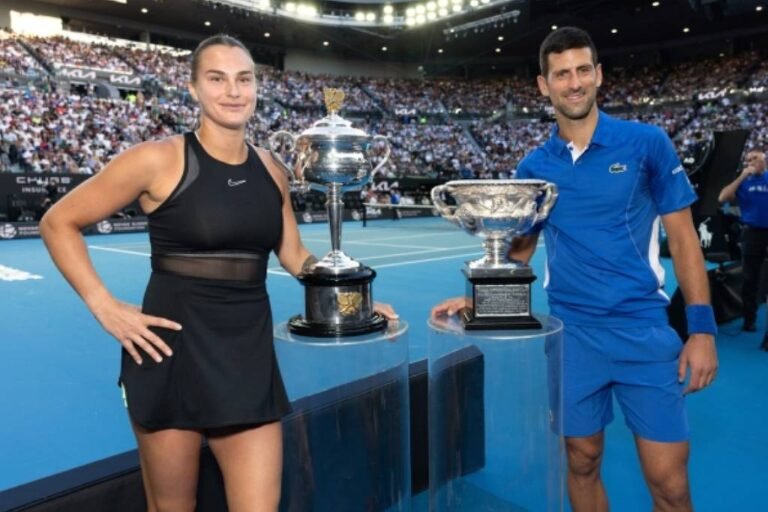 Sabalenka e Djokovic encabeçam duplas mistas do US Open - 28/07/2026 - Esporte