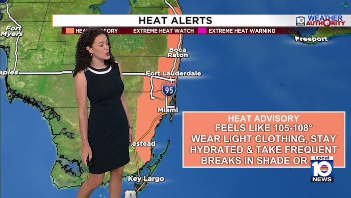 Sur de Florida bajo aviso de calor por el Cuatro de Julio ante la amenaza de tormentas