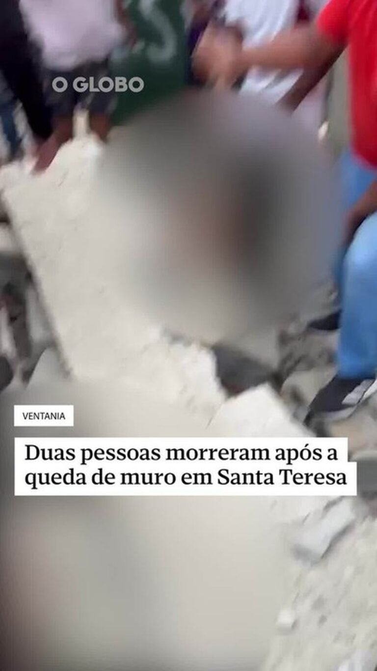 Tássio Maia dos Santos, ex-jogador do Botafogo, é uma das vítimas fatais de queda de muro por ventania
