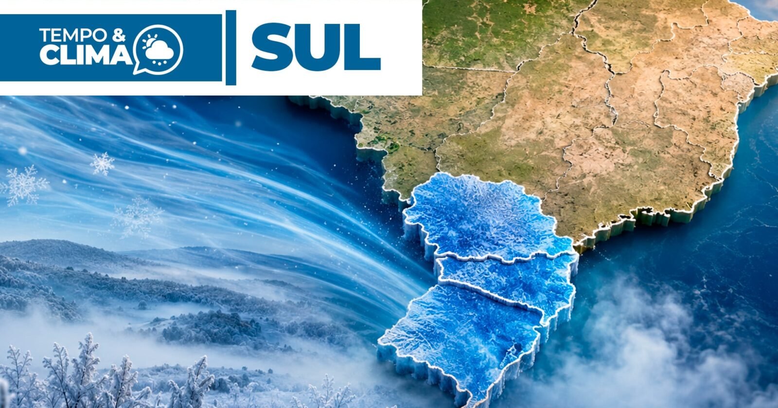 Tempo seco favorece o campo no Sul, mas geadas seguem no radar do produtor
