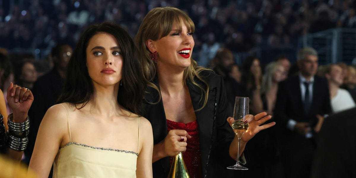 Was Margaret Qualley at Taylor Swift’s Wedding?