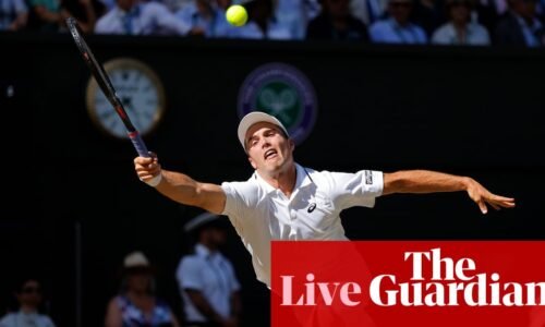 Wimbledon 2026: Fery takes on Dimitrov; Keys and De Minaur beaten on day eight – live | Wimbledon 2026