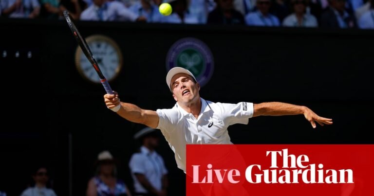 Wimbledon 2026: Fery takes on Dimitrov; Keys and De Minaur beaten on day eight – live | Wimbledon 2026