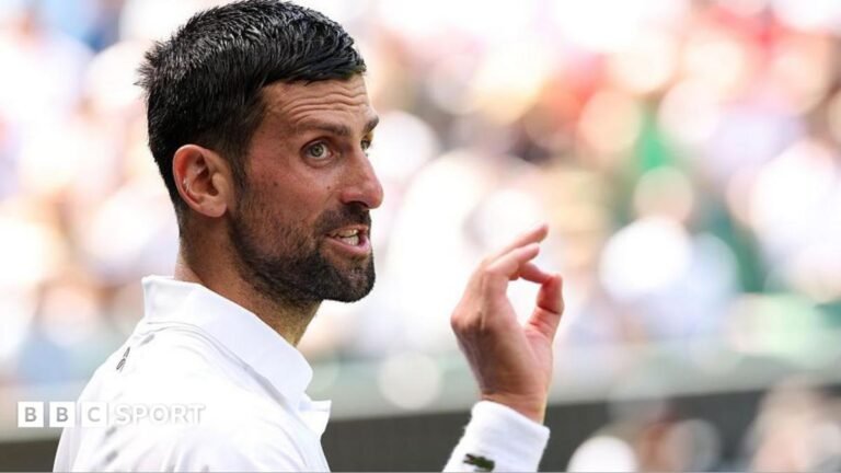 Wimbledon 2026 LIVE: Novak Djokovic v Roman Safiullin on day seven - watch stream, listen to radio commentary, text updates, order of play & scores
