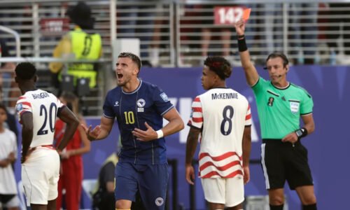 Zinedine Zidane, Luis Suárez and the most notable red cards in World Cup history