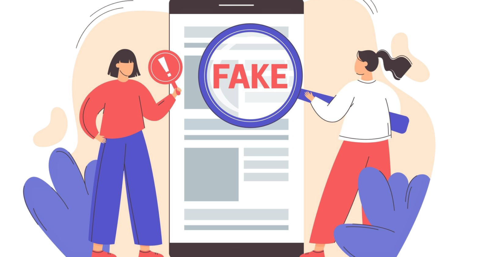 garota-plana-com-lupa-digitalizacao-e-verificar-noticias-no-smartphone-espalhando-o-conceito-de-noticias-falsas-hoax-na-internet-e-nas-redes-sociais-divulgacao-de-informacoes-inveridicas