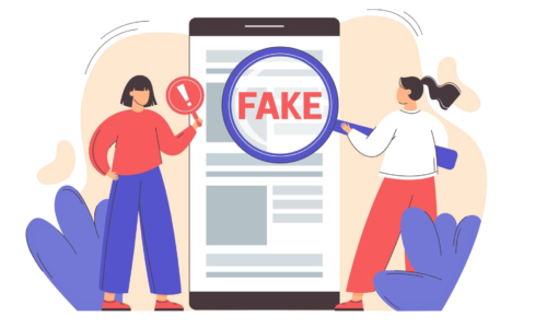 garota-plana-com-lupa-digitalizacao-e-verificar-noticias-no-smartphone-espalhando-o-conceito-de-noticias-falsas-hoax-na-internet-e-nas-redes-sociais-divulgacao-de-informacoes-inveridicas