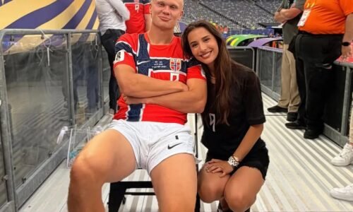 quem é Isabel Johansen, mulher de Haaland que acompanha a Noruega na Copa do Mundo