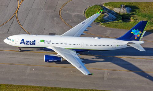 Airbus A330 da Azul sai da pista no Alasca durante voo de entrega da China para o Brasil