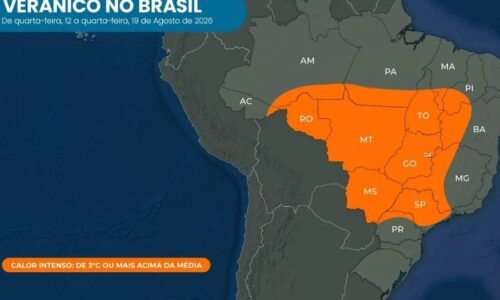 Alerta: SP mais 12 estados terão veranico até quarta (19) - 13/08/2026 - Cotidiano