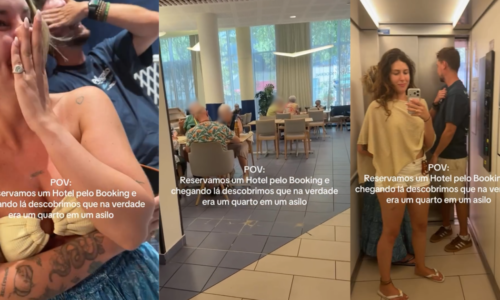 Amigos brasileiros reservam hospedagem para desfrutar as férias na França, mas descobrem que lugar era em asilo de idosos