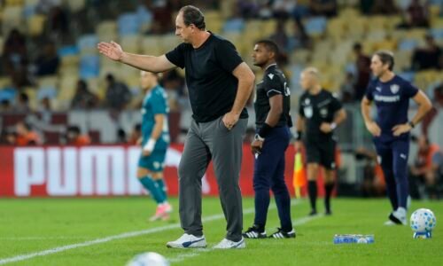 Ceni reconhece queda do Bahia contra o Fluminense e elogia zagueiro