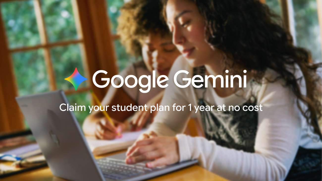 College students get 12 months of Google AI free