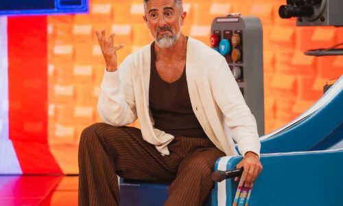 Com ‘TV Teca’, 'Caldeirão com Mion' promove reencontro de Giulia Gam e Edson Celulari