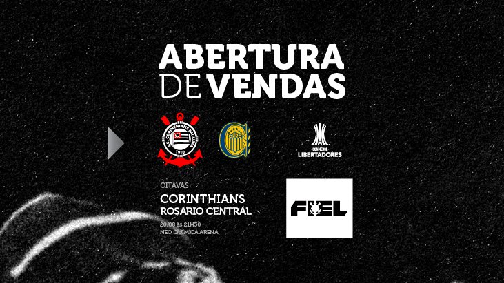 Corinthians x Rosario Central – 20/08 – CONMEBOL Libertadores 2026