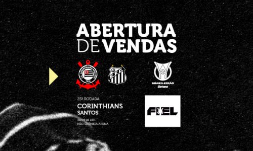 Corinthians x Santos – 30/08 – Brasileirão 2026