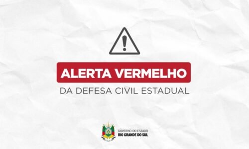 Defesa Civil estadual alerta para risco muito alto de inundação do Rio Quaraí no município de Quaraí