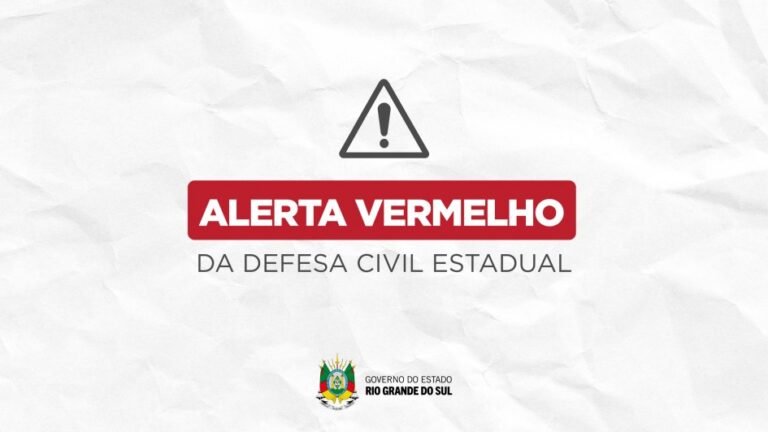 Defesa Civil estadual alerta para risco muito alto de inundação do Rio Quaraí no município de Quaraí