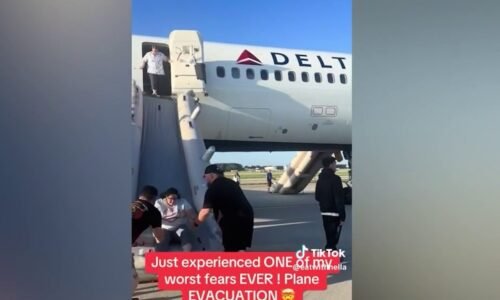 Emergency return: 200 passengers evacuate Delta flight in Atlanta
