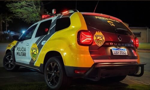 Homem vê viatura da PM, faz sinal e se entrega para cumprir mandado de prisão em Cascavel
