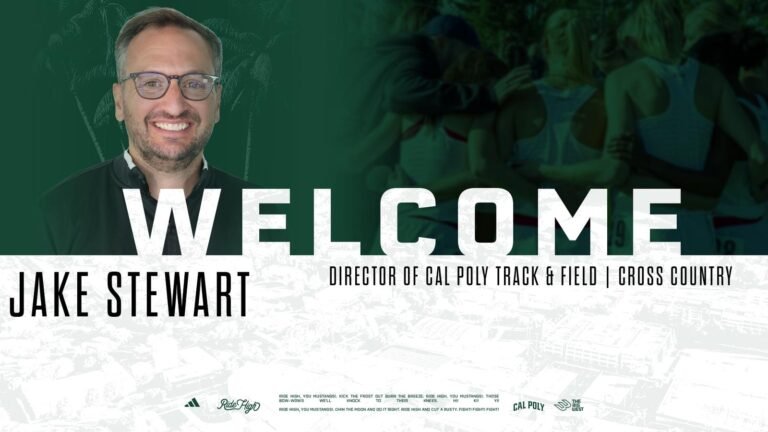 Jake Stewart to Lead Cal Poly's Track & Field and Cross Country Programs