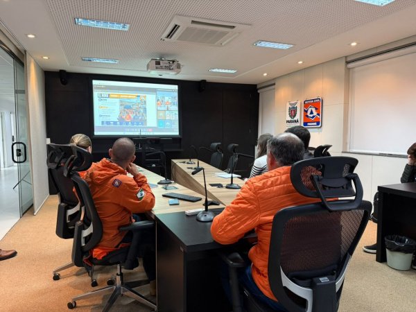 MPPR participa de simulado coordenado pela Defesa Civil sobre atuação em situações de desastres naturais causados por eventos climáticos extremos