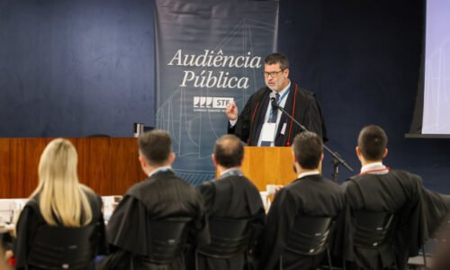 Ministério Público do Paraná participa de audiência pública promovida pelo Supremo Tribunal Federal em Brasília para debater aspectos da Lei Antifacção