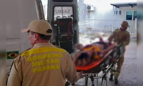 Mulher é esfaqueada no Centro de Foz do Iguçu e diz ter sido ferida por dívida com traficante