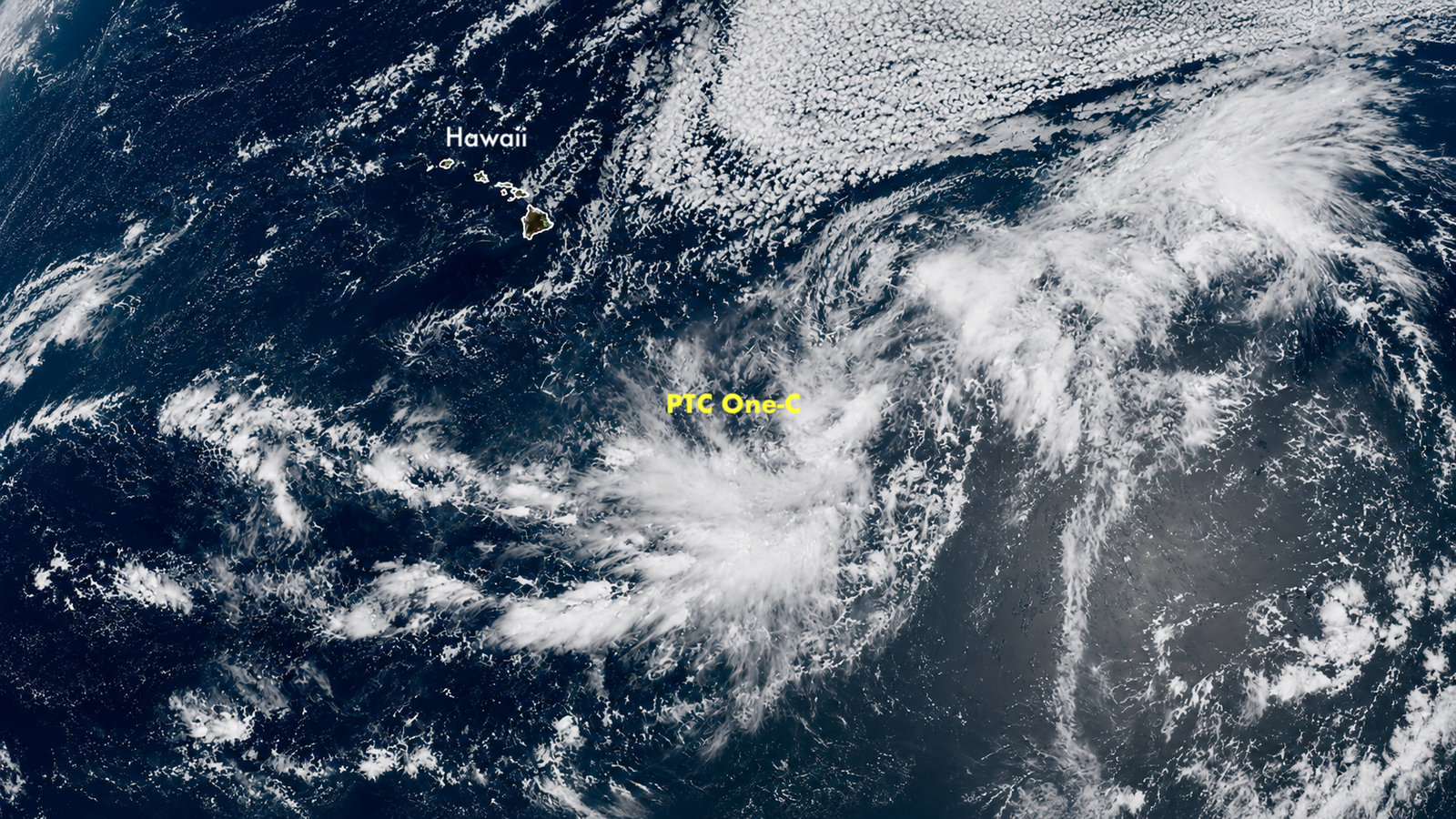 PTC One-C heads toward Hawaii; life-threatening floods possible » Yale Climate Connections