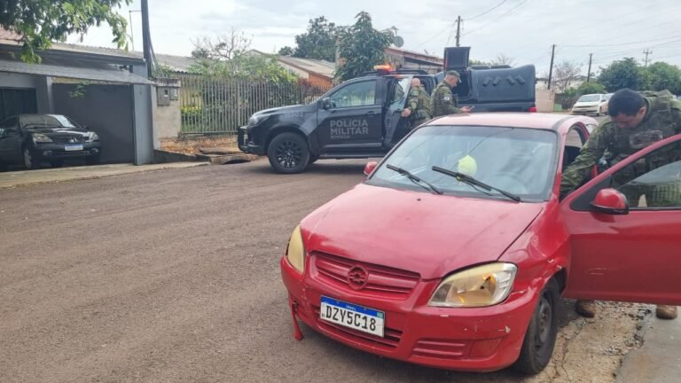 Polícia Militar e PF realizam apreensão após perseguição na BR-277 e XIV de Novembro