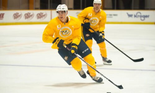 Red Wings make trade with Predators for 6-foot-8 Notre Dame standout