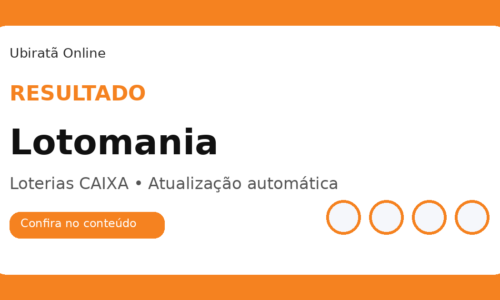 Resultado da Lotomania concurso 2961