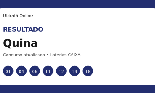 Resultado da Quina concurso 7085 — confira as dezenas sorteadas