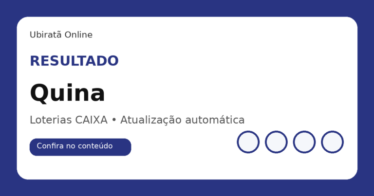Resultado da Quina concurso 7087