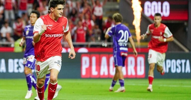 SC Braga-Áustria Viena: guerreiros querem dar mais um passo à fase de liga da Conference