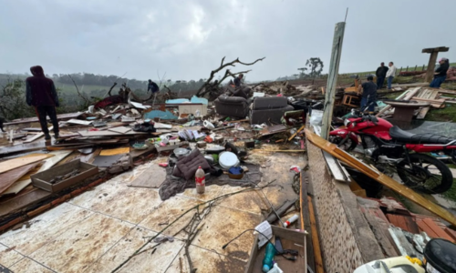 'Sensação de impotência', diz produtor que filmou tornado no Paraná