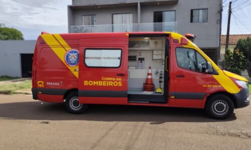 Siate atende pessoa ferida no Bairro Clarito