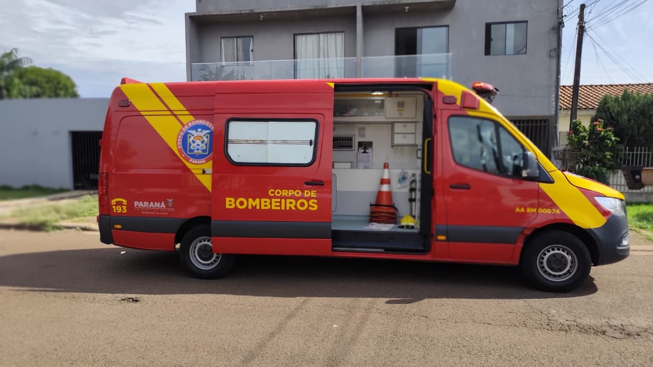 Siate atende pessoa ferida no Bairro Clarito