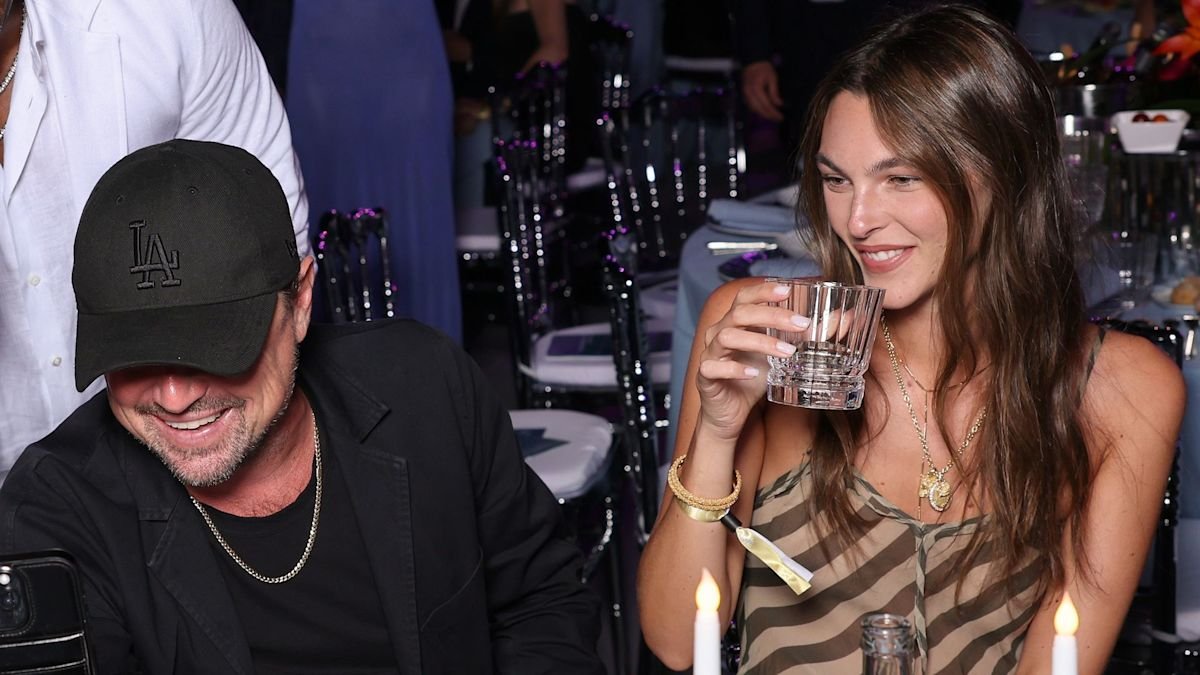 Tobey Maguire joins Leonardo DiCaprio and Vittoria Ceretti for stylish Ibiza lunch