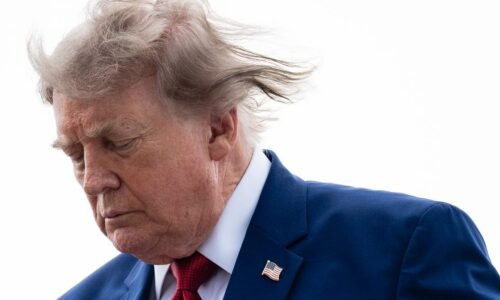 Trump's approval rating hits new lows in latest poll