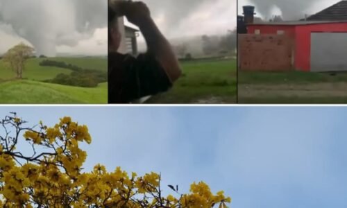 VÍDEO: Com tornado no RS e alerta máximo no RJ, Oeste do Paraná mantém atenção para tempestades