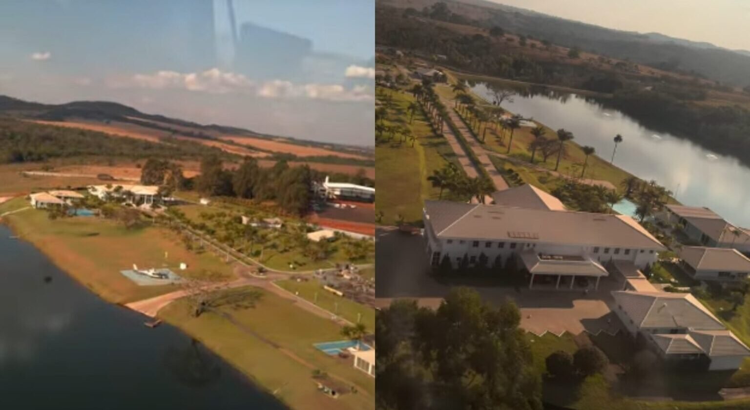 Vista do alto, fazenda de Gusttavo Lima tem 39 mil hectares e vale R$ 275 milhões