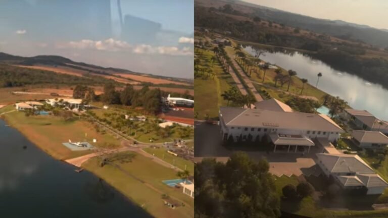 Vista do alto, fazenda de Gusttavo Lima tem 39 mil hectares e vale R$ 275 milhões