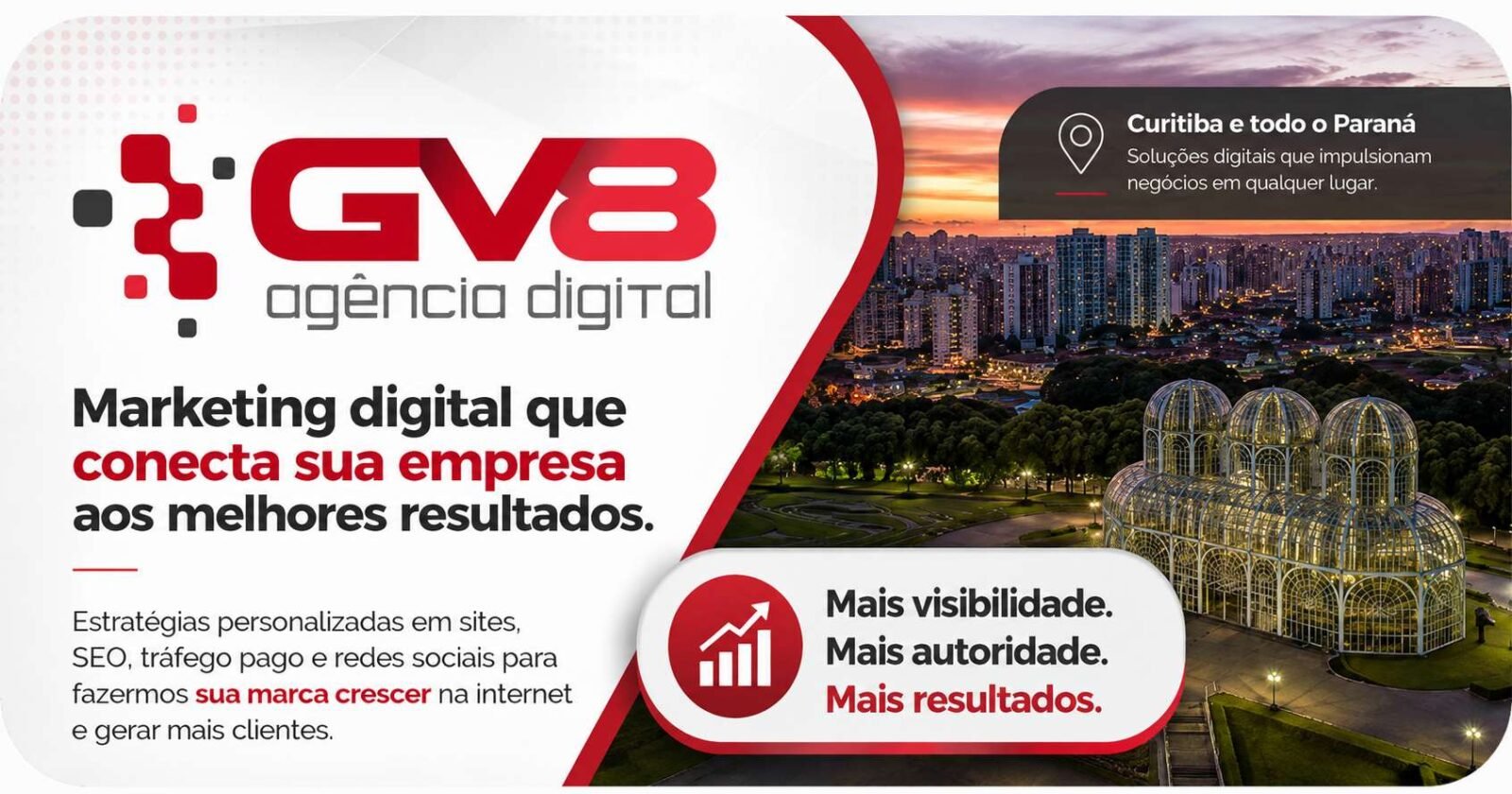 O cenário empresarial do Paraná passou por uma grande transformação nos últimos anos. Com o crescimento do comércio eletrônico, das redes sociais, da publicidade online e das novas tecnologias, investir em marketing digital deixou de ser uma alternativa para se tornar uma necessidade para empresas que desejam conquistar novos clientes e aumentar sua presença no mercado.