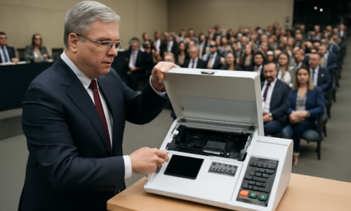 Ministro Nunes Marques destaca transparência ao abrir urnas eletrônicas no TSE em Brasília