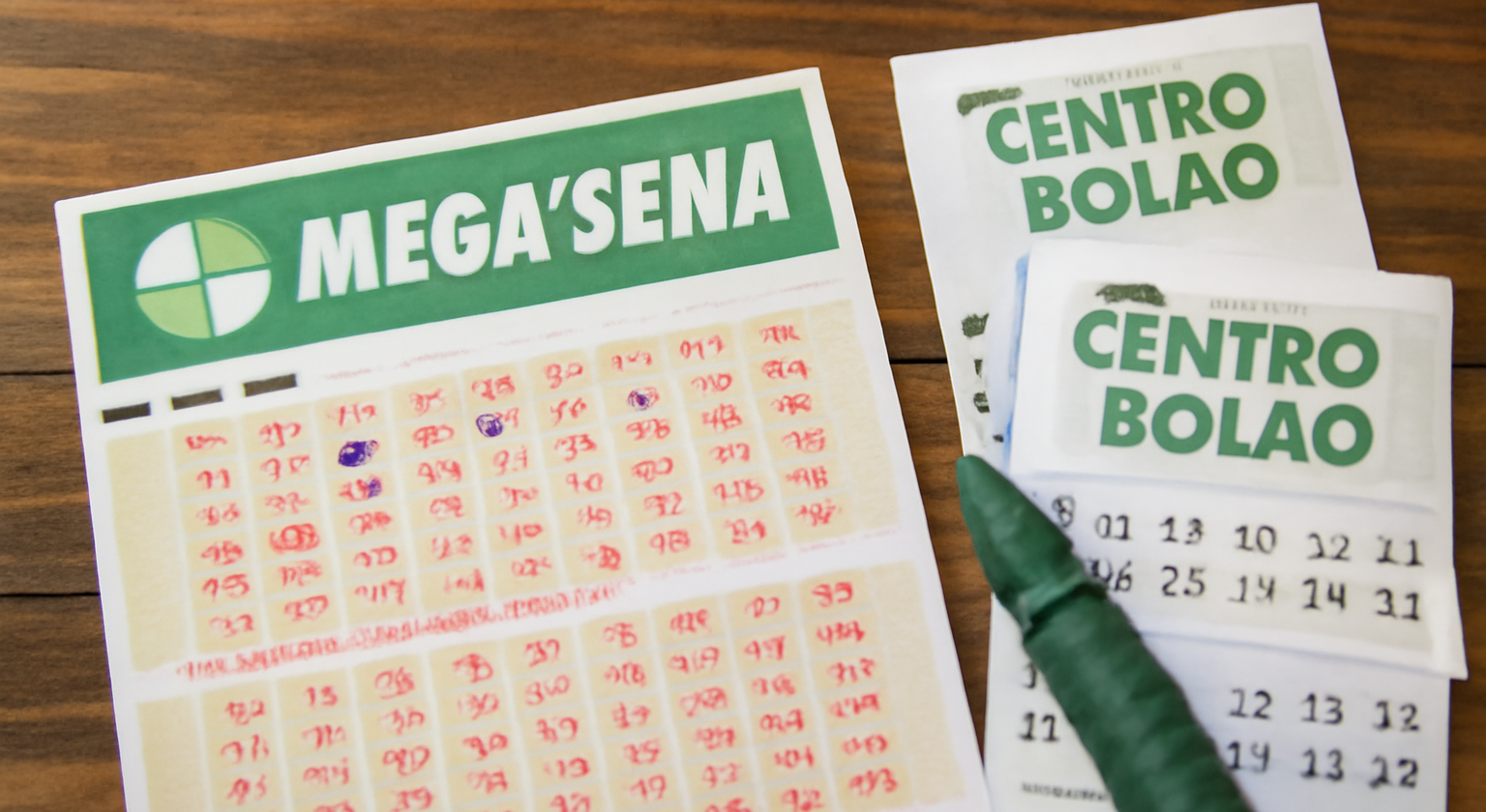 Imagem representando Mega Sena 13 apostas simples e bolões premiados no Paraná