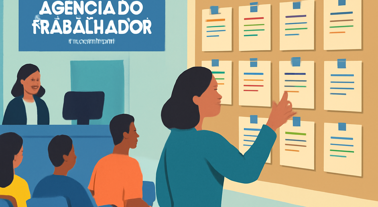 Imagem representando agência trabalhador Toledo oferece vagas variadas e atualizadas