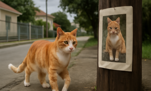 Imagem ilustrativa do gato Renato desaparece no bairro Santa Felicidade em Curitiba